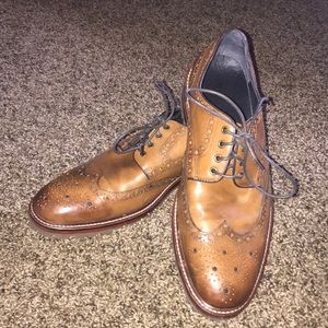 Johnston & Murphy Brown Wingtips